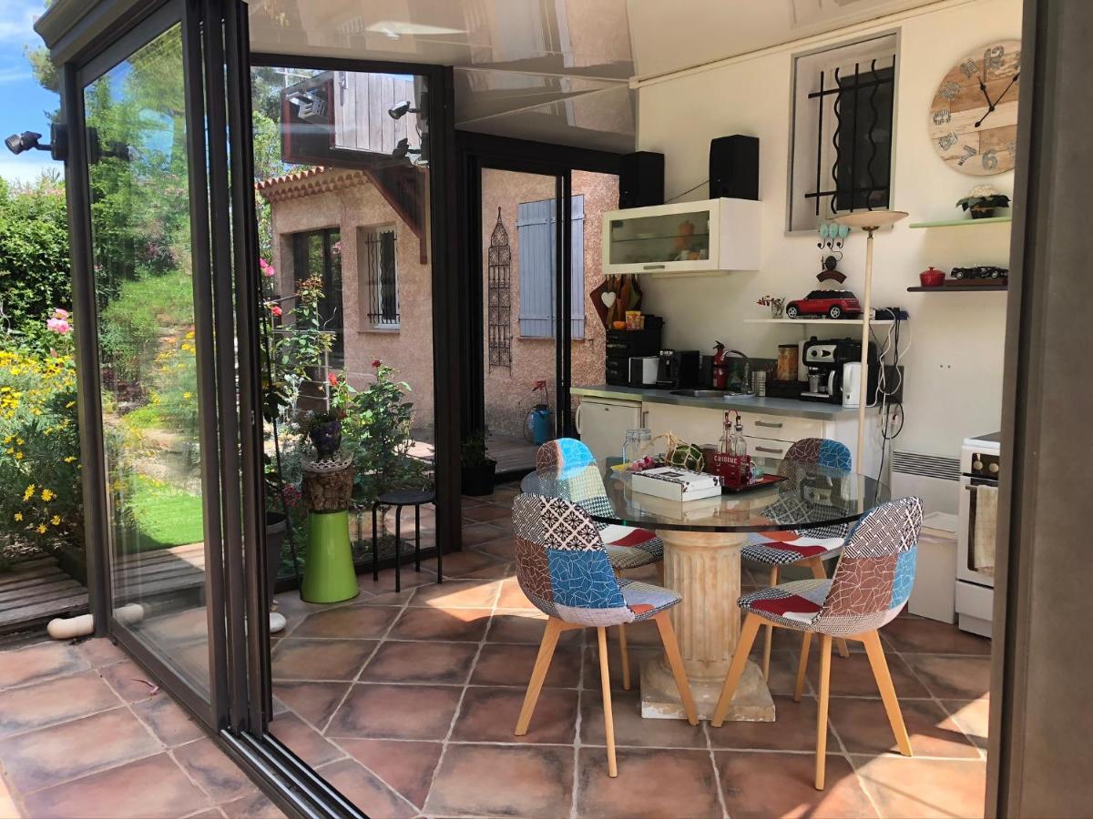 Logement Zen Sur La Colline Aux Mimosas Hyeres Ngoại thất bức ảnh